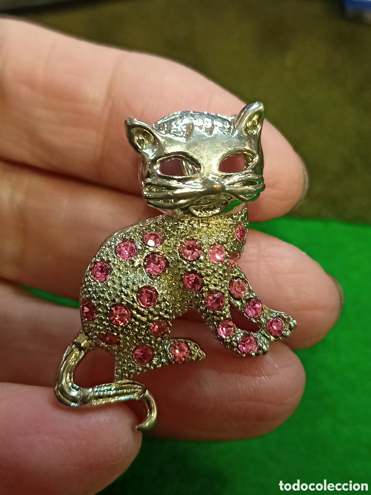 Joyeria: Broche de gatito, fantasia. REF-8363 - Foto 2