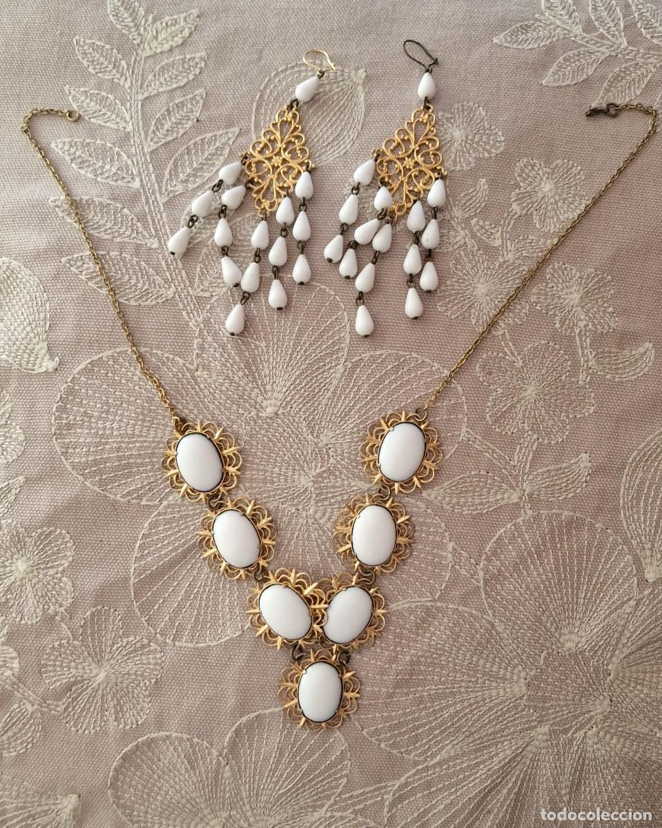 Joyeria: conjunto collar y pendientes - Foto 1