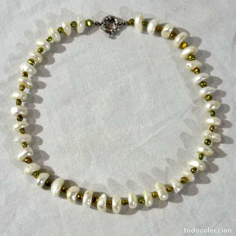 Joyeria: Collar de perlas de agua dulce - Foto 1