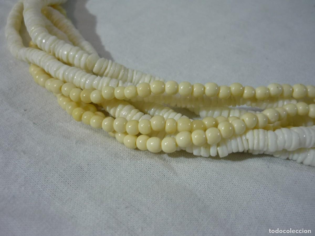 Joyeria: Collar de hueso y concha 7 hilos - Foto 8