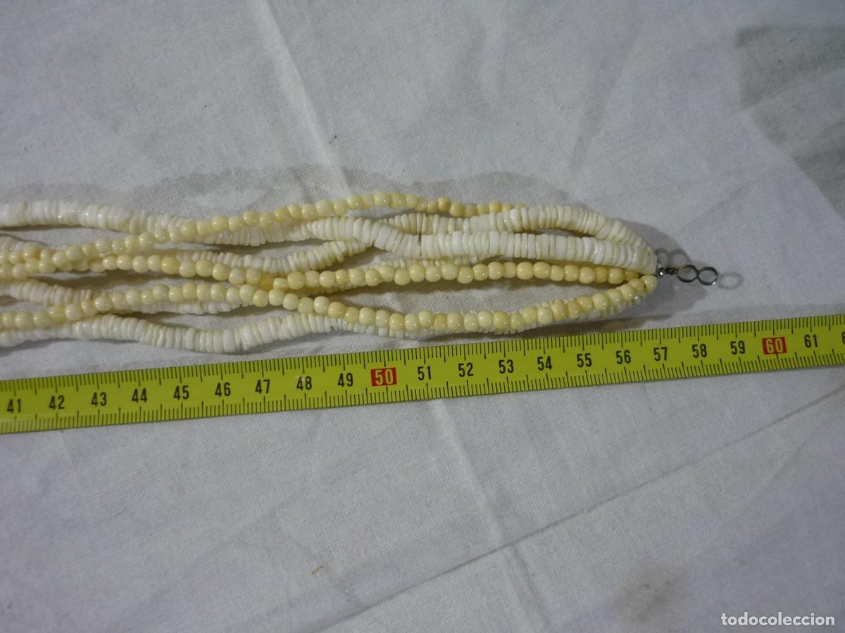 Joyeria: Collar de hueso y concha 7 hilos - Foto 10