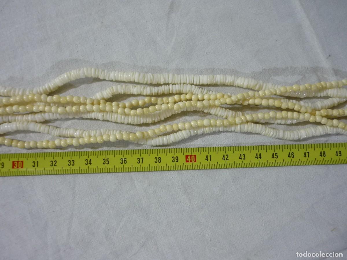 Joyeria: Collar de hueso y concha 7 hilos - Foto 11