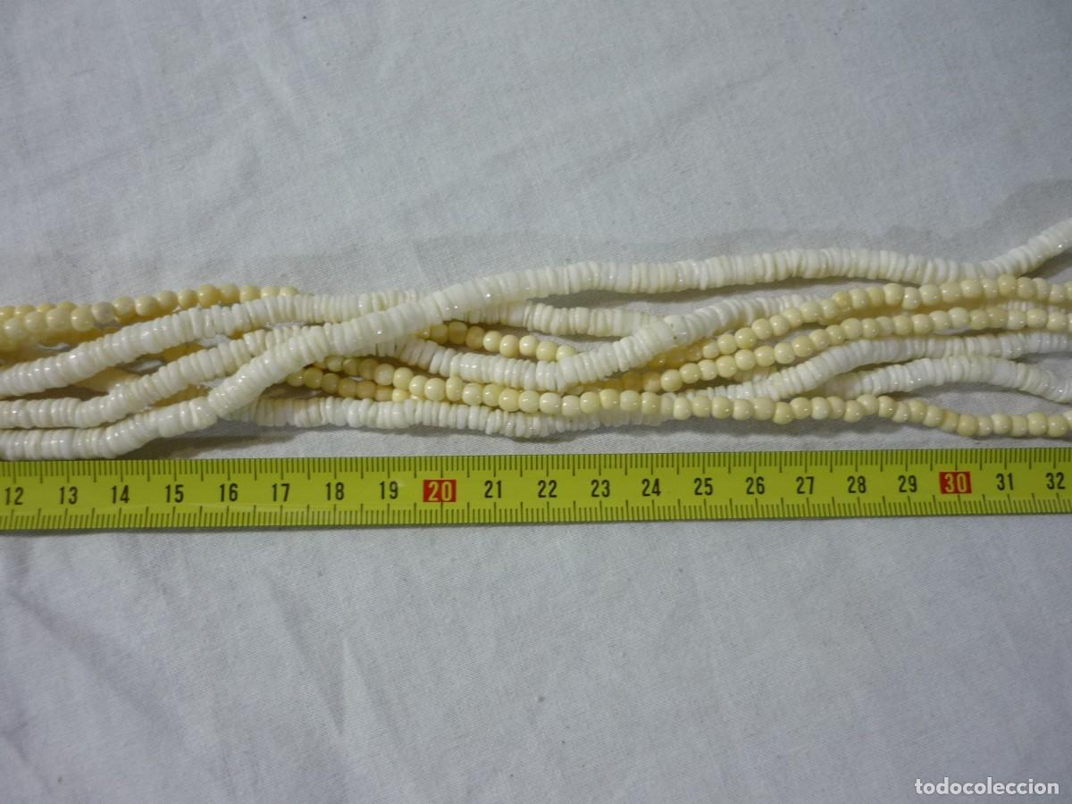 Joyeria: Collar de hueso y concha 7 hilos - Foto 12