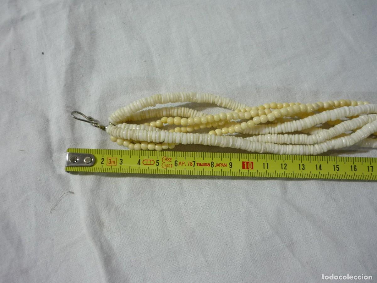 Joyeria: Collar de hueso y concha 7 hilos - Foto 13