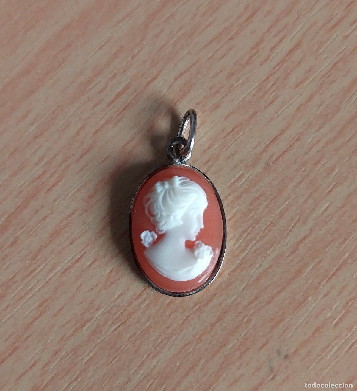 Joyeria: Colgante con camafeo. Bisuter&iacute;a. - Foto 2