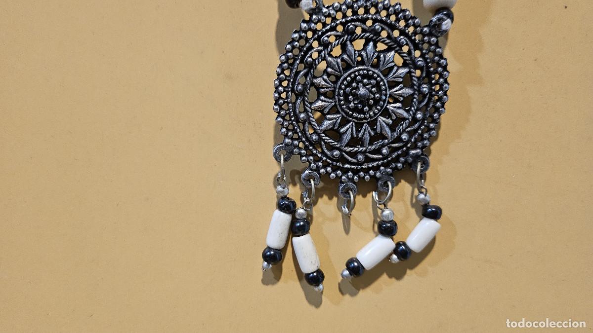 Joyeria: collar en hueso antiguo - Foto 2