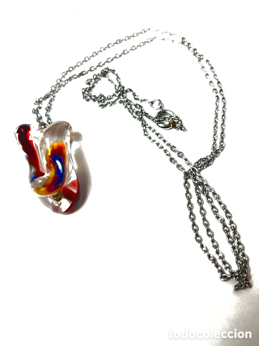 Joyeria: CADENA CON COLGANTE DE CRISTAL DE MURANO /CC130 - Foto 1