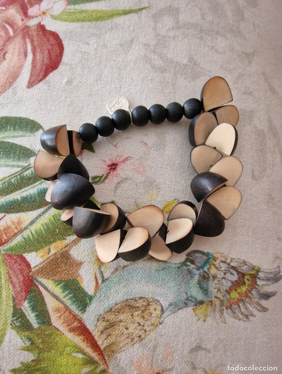 Joyeria: pulsera en madera en dos tonos - Foto 1