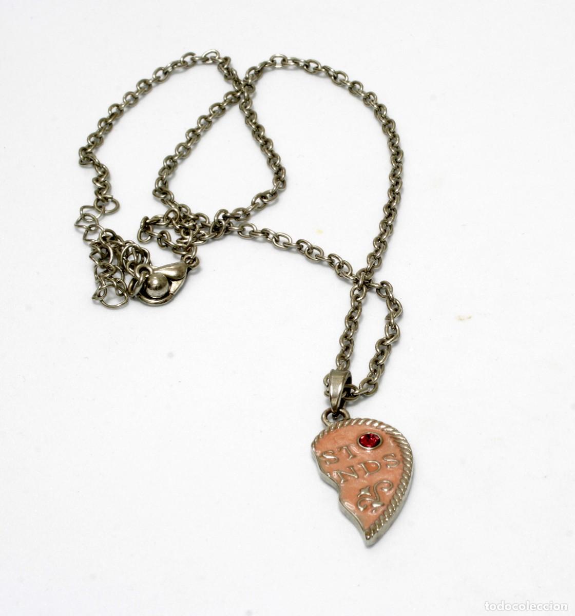 Joyeria: COLLAR, COLGANTE CORAZ&Oacute;N ROTO - Foto 2