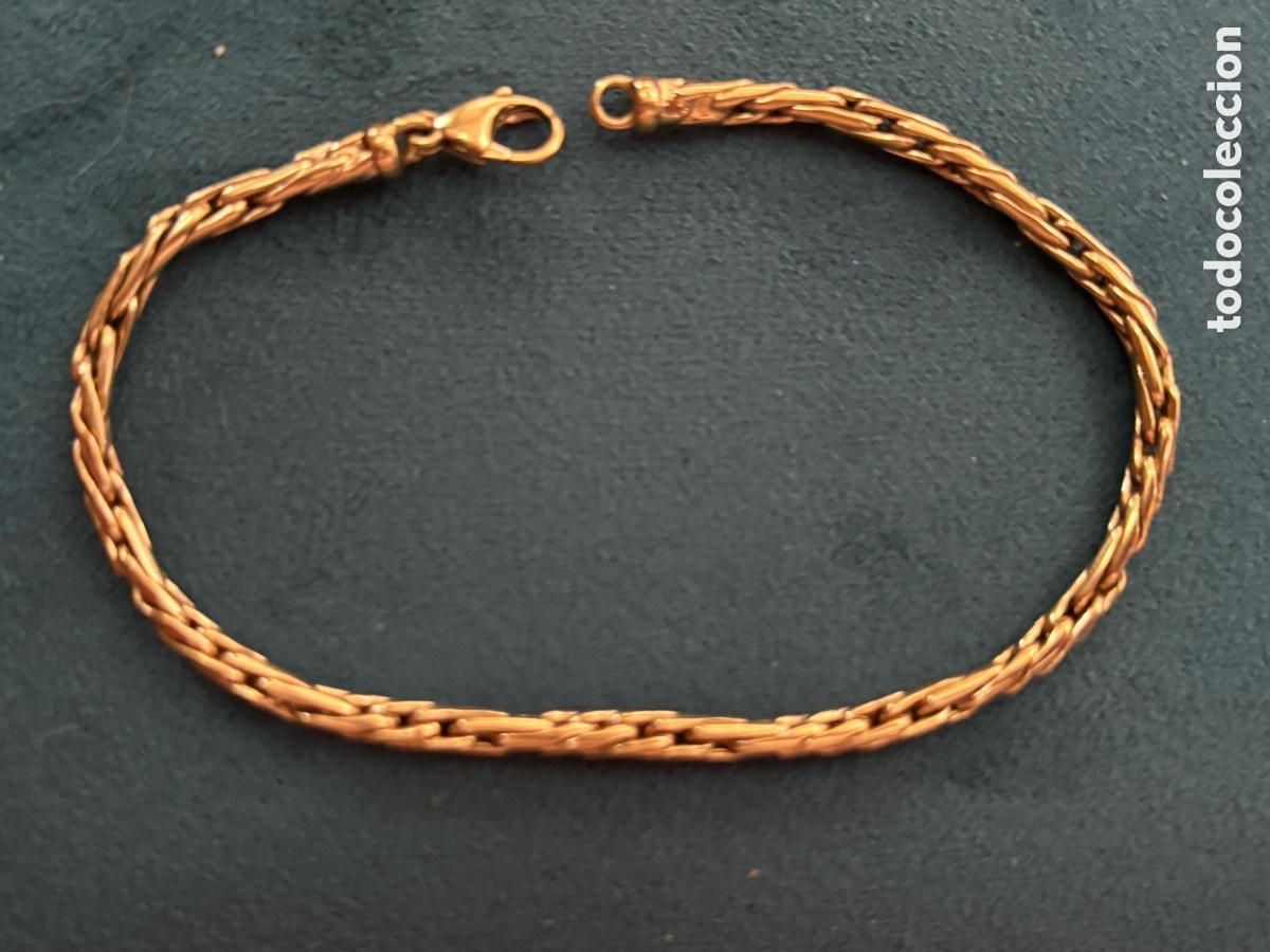 Joyeria: Pulsera de metal color dorado - Foto 2