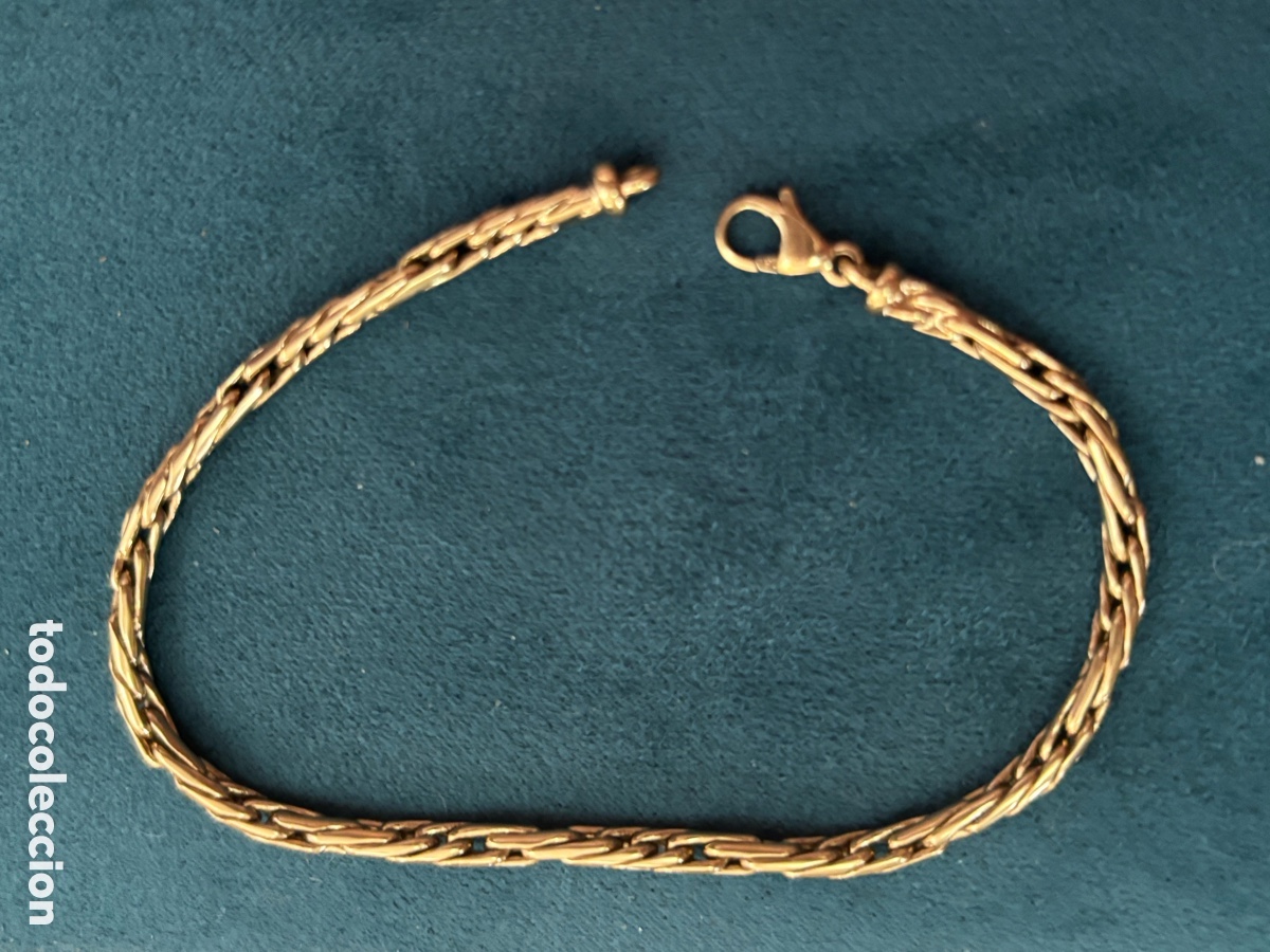 Joyeria: Pulsera de metal color dorado - Foto 1