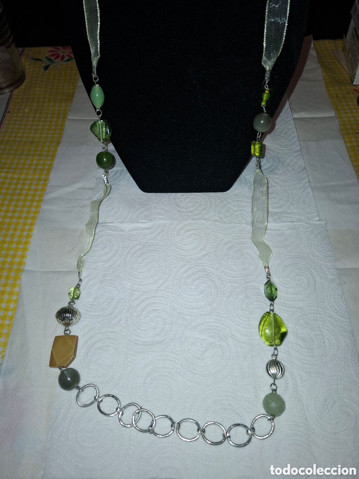 Joyeria: Collar en varios tonos verdes - Foto 2