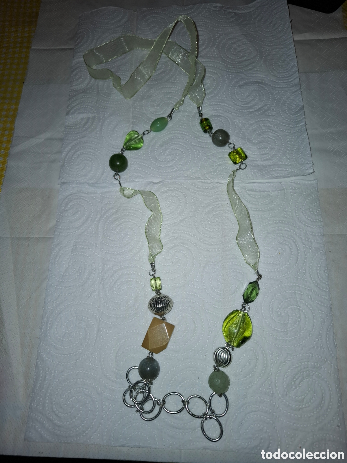 Joyeria: Collar en varios tonos verdes - Foto 3