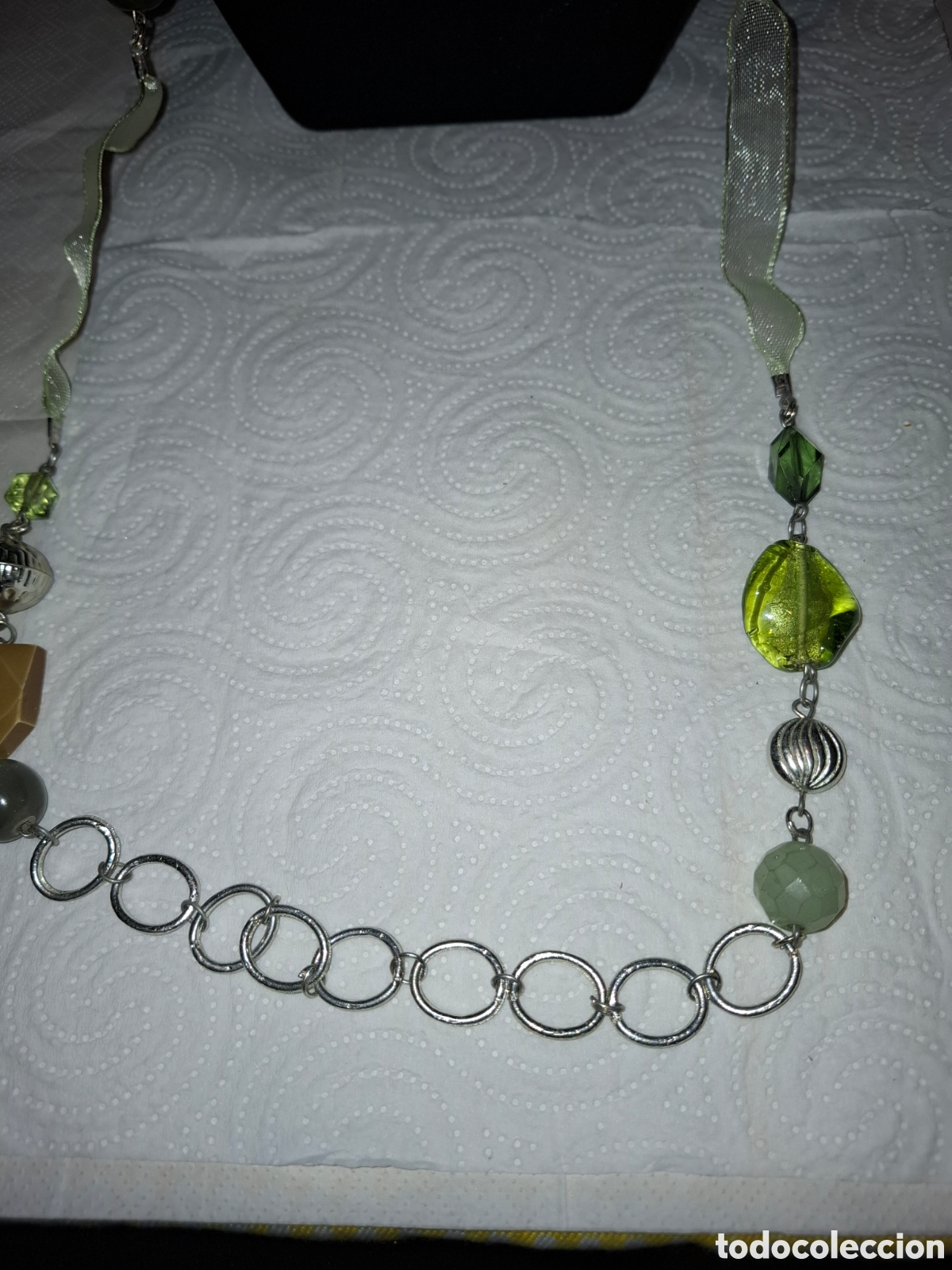 Joyeria: Collar en varios tonos verdes - Foto 6