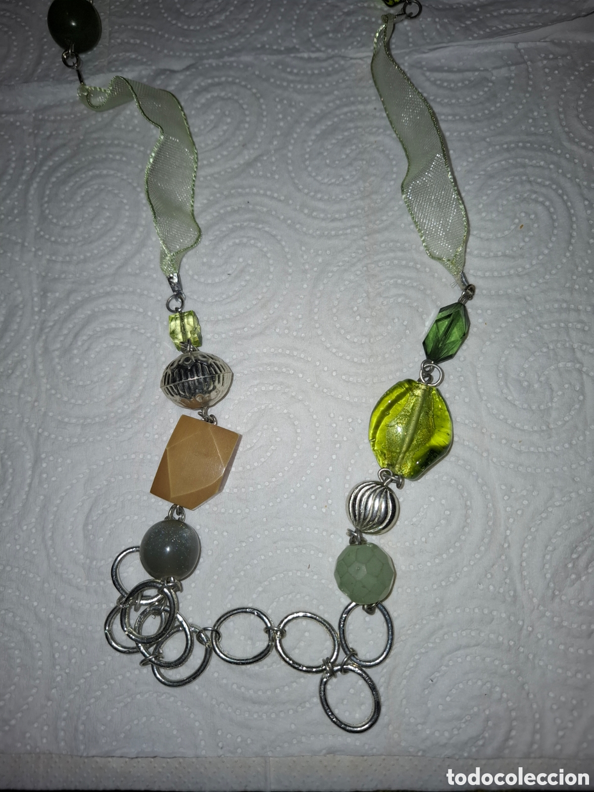 Joyeria: Collar en varios tonos verdes - Foto 9