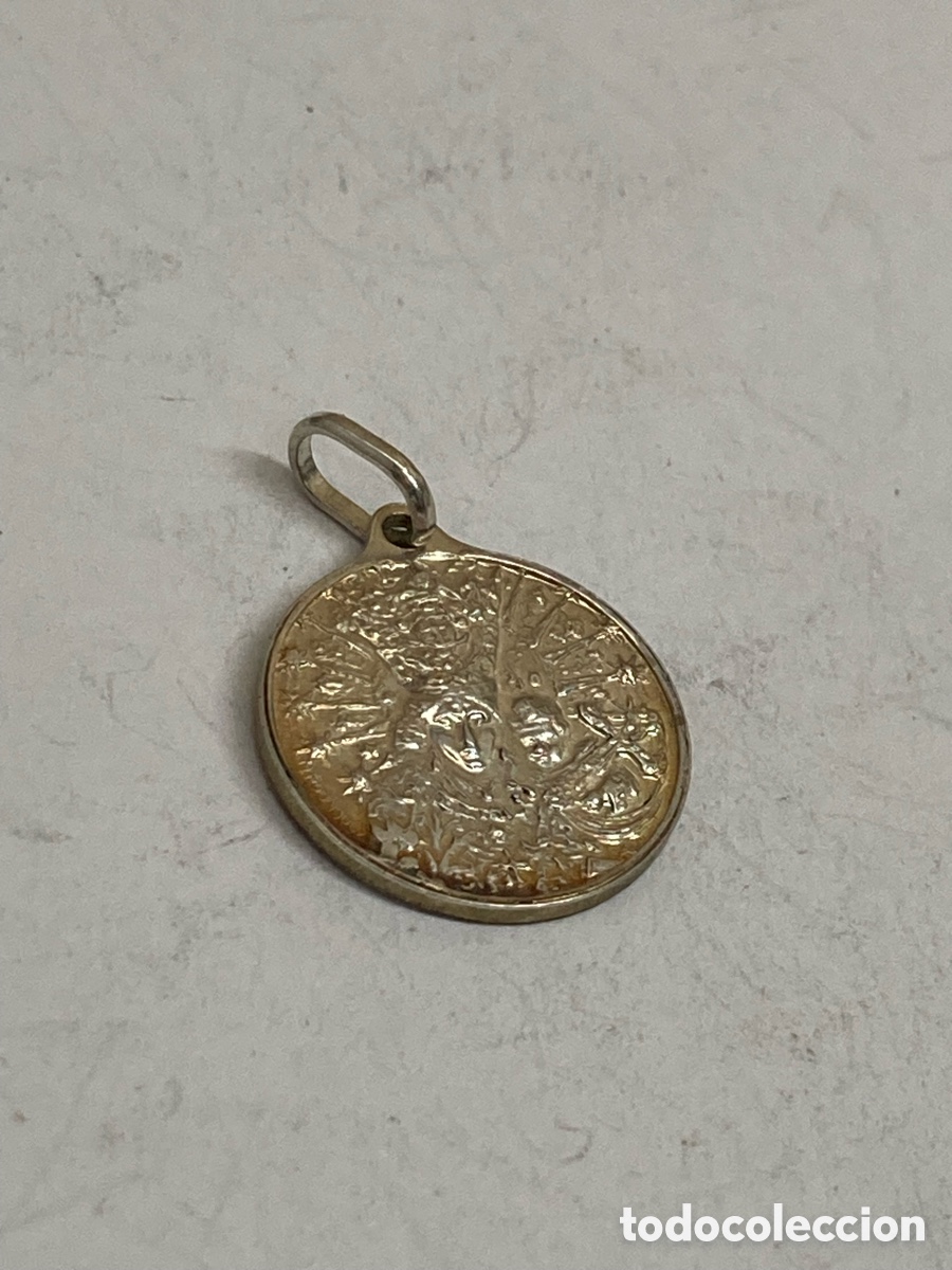 Joyeria: Medalla de plata religiosa C418 - Foto 1