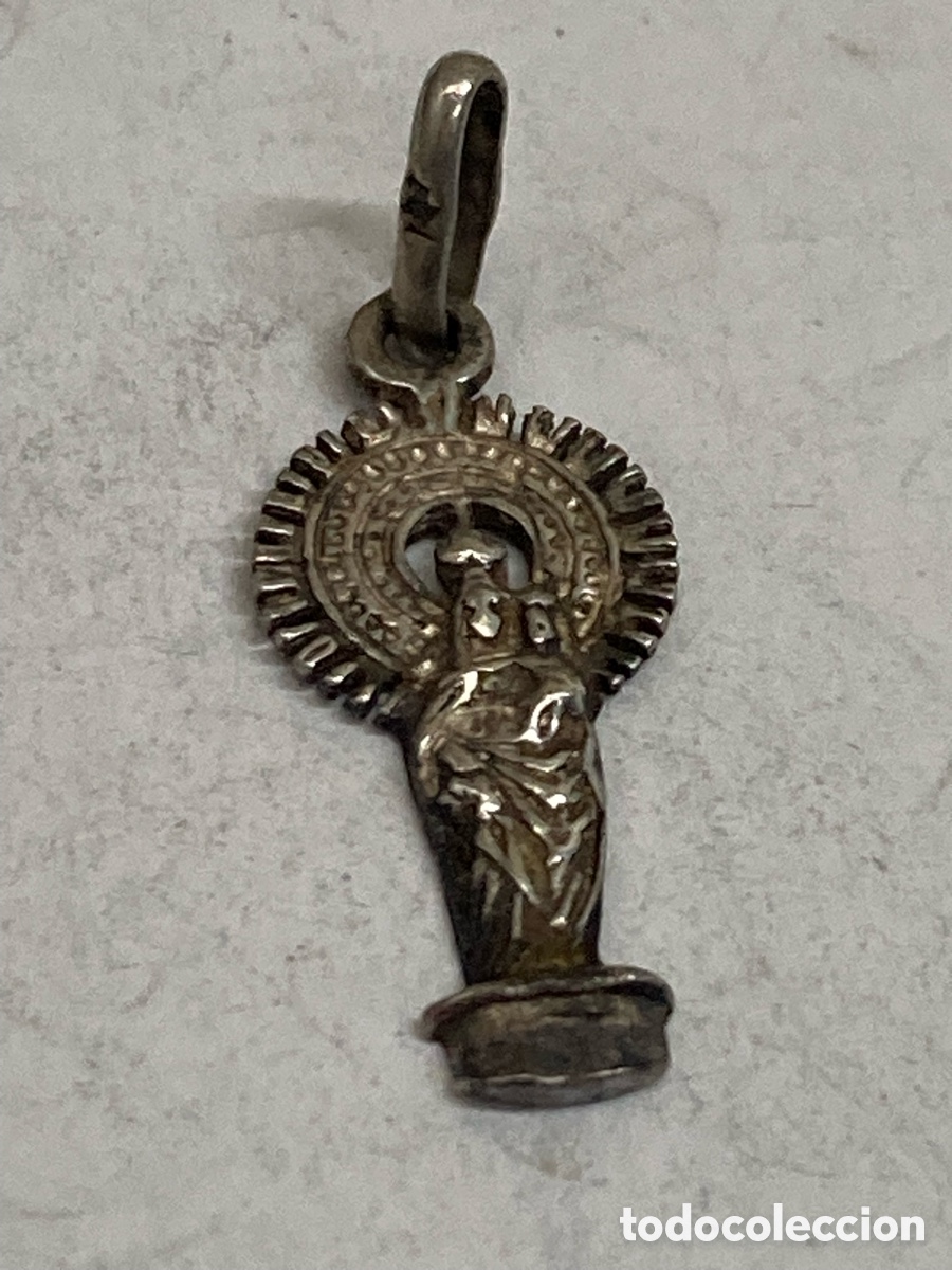 Joyeria: Colgante de plata religiosa C418 - Foto 1