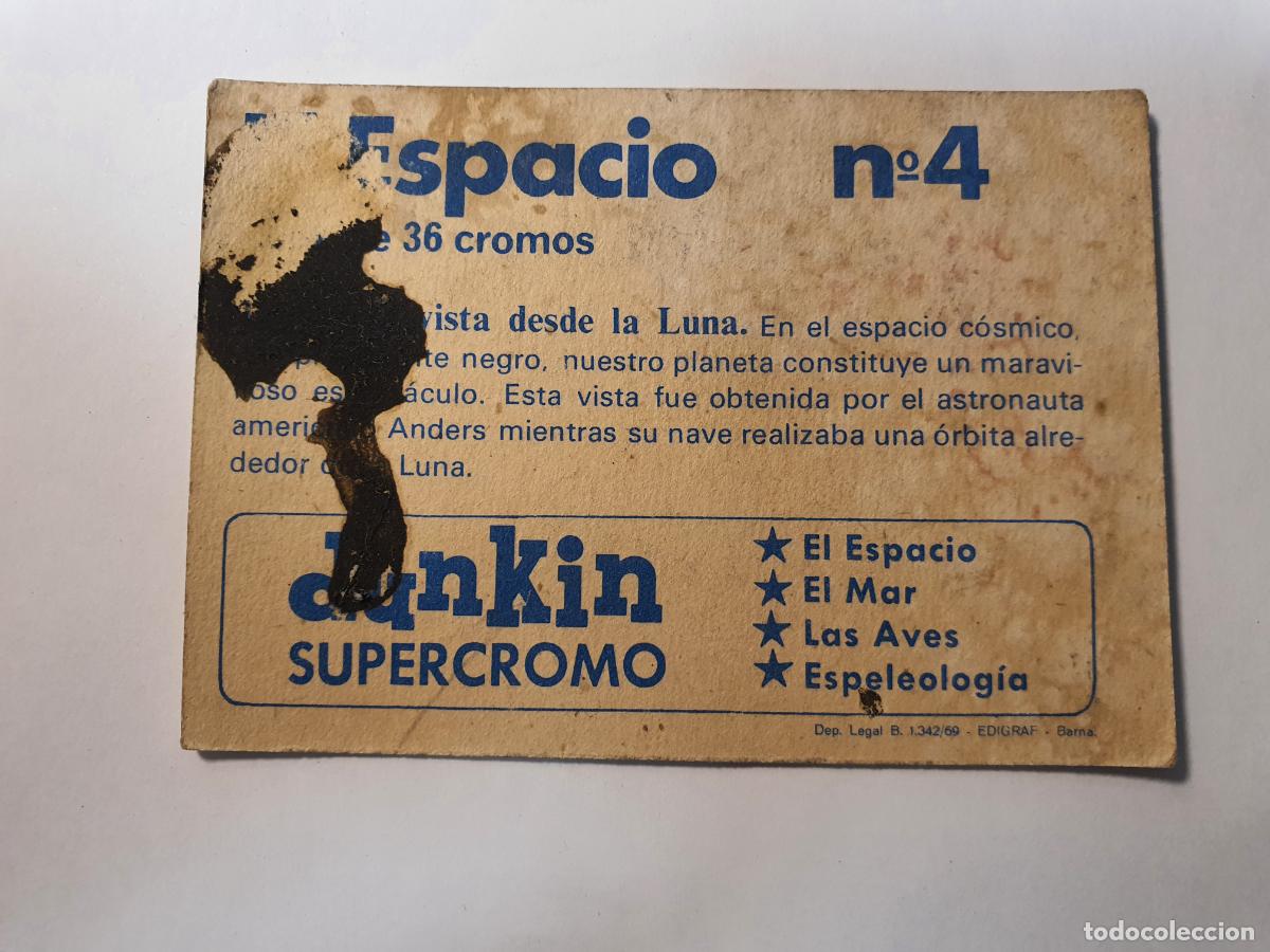 Joyeria: CROMO DUNKIN SUPERCROMO -- EL ESPACIO -- N&ordm; 4 - Foto 2