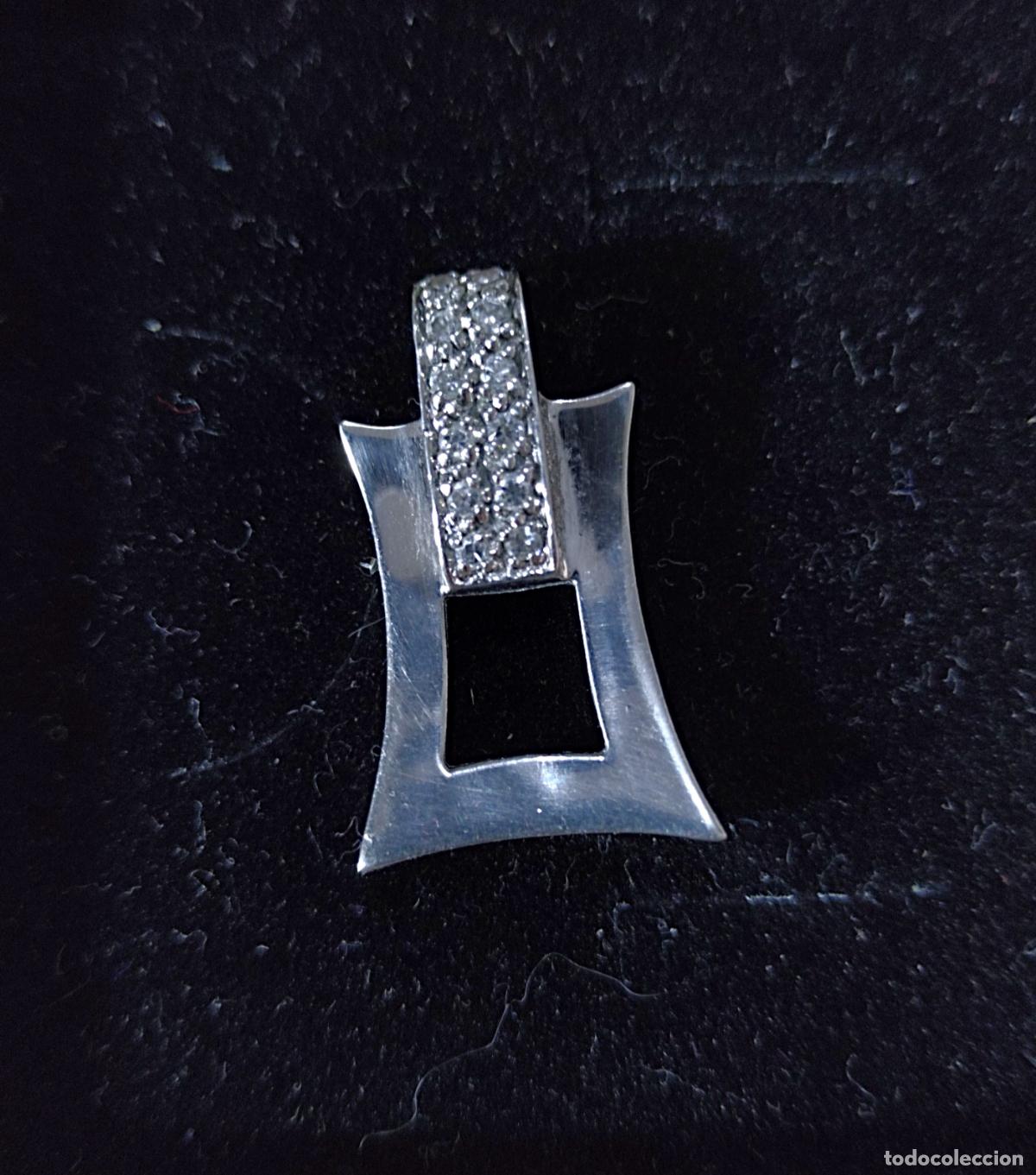 Joyeria: Colgante plata de ley con circonitas. - Foto 2