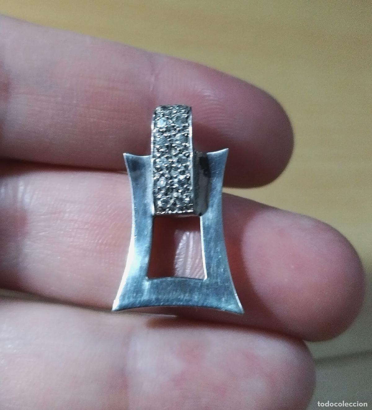Joyeria: Colgante plata de ley con circonitas. - Foto 1