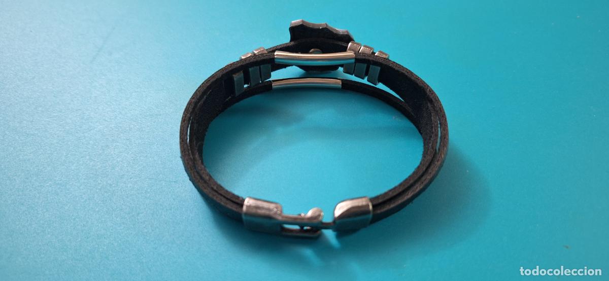 Joyeria: Pulsera brazalete de la Ruta 66. - Foto 3