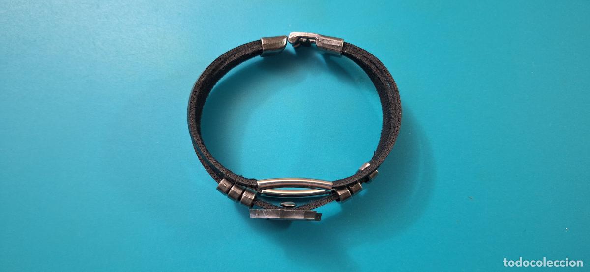 Joyeria: Pulsera brazalete de la Ruta 66. - Foto 4