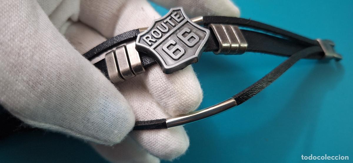 Joyeria: Pulsera brazalete de la Ruta 66. - Foto 8