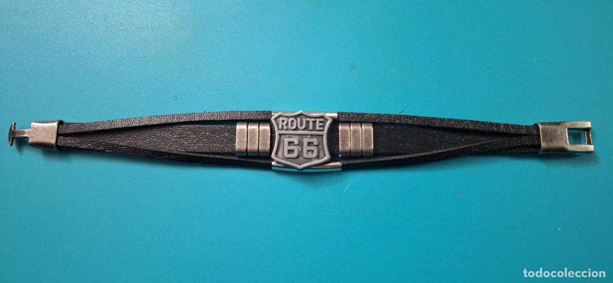 Joyeria: Pulsera brazalete de la Ruta 66. - Foto 1
