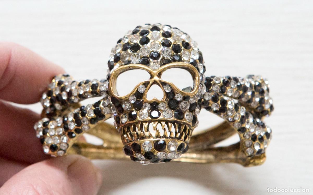 Joyeria: Pulsera de mujer en forma de calavera. - Foto 1