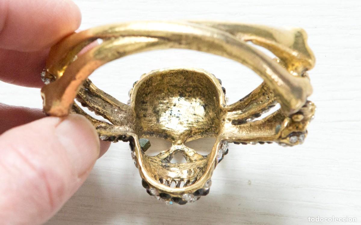 Joyeria: Pulsera de mujer en forma de calavera. - Foto 4