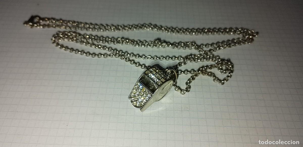 Joyeria: Colgante de silbato, enjoyado - Foto 2
