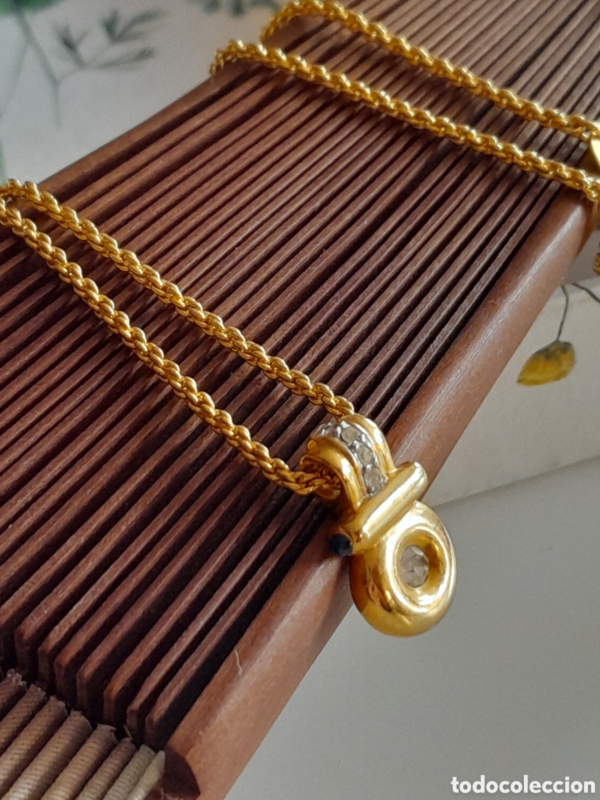 Joyeria: GARGANTILLA CHAPADA CON CABUZON.LATERAL Y CRISTAL - Foto 6