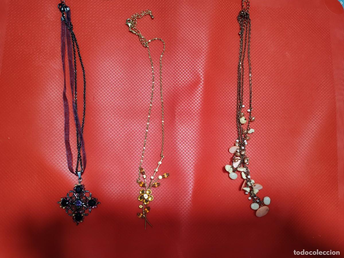 Joyeria: LOTE DE TRES COLGANTES - Foto 1