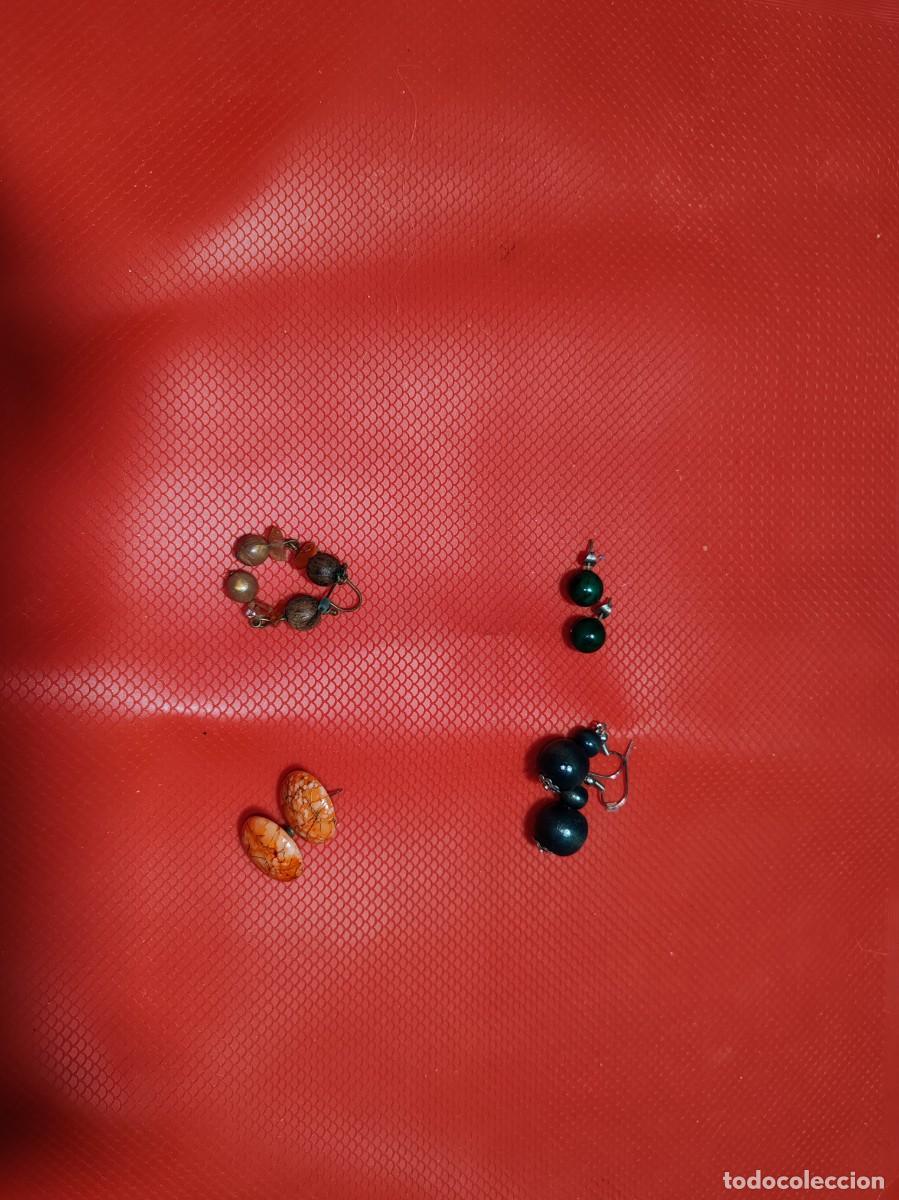 Joyeria: LOTE DE CUATRO PARES DE PENDIENTES - Foto 1