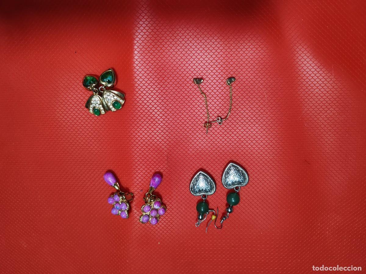 Joyeria: LOTE DE CUATRO PARES DE PENDIENTES - Foto 1