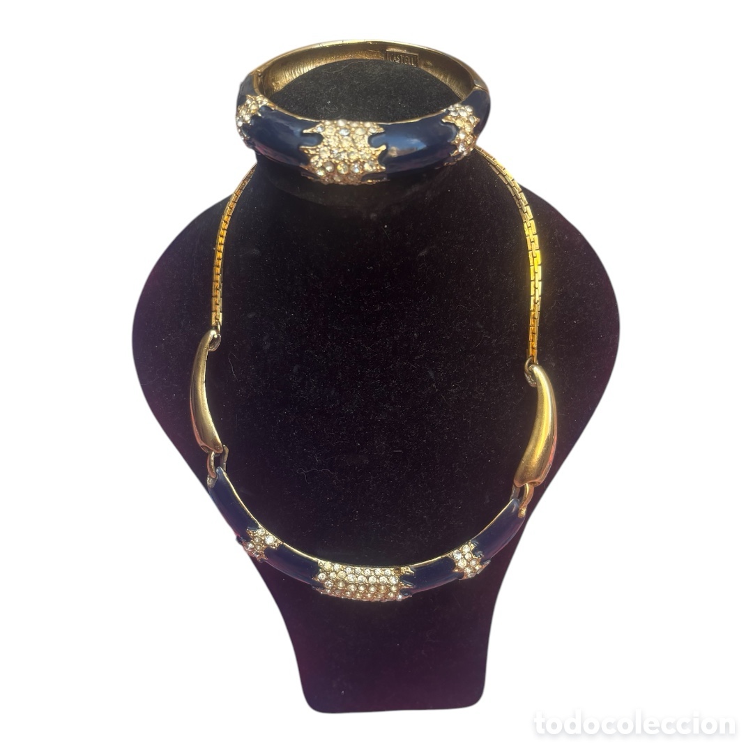 Joyeria: ESPECTACULAR PULSERA Y GARGANTILLA CASTELL - Foto 1