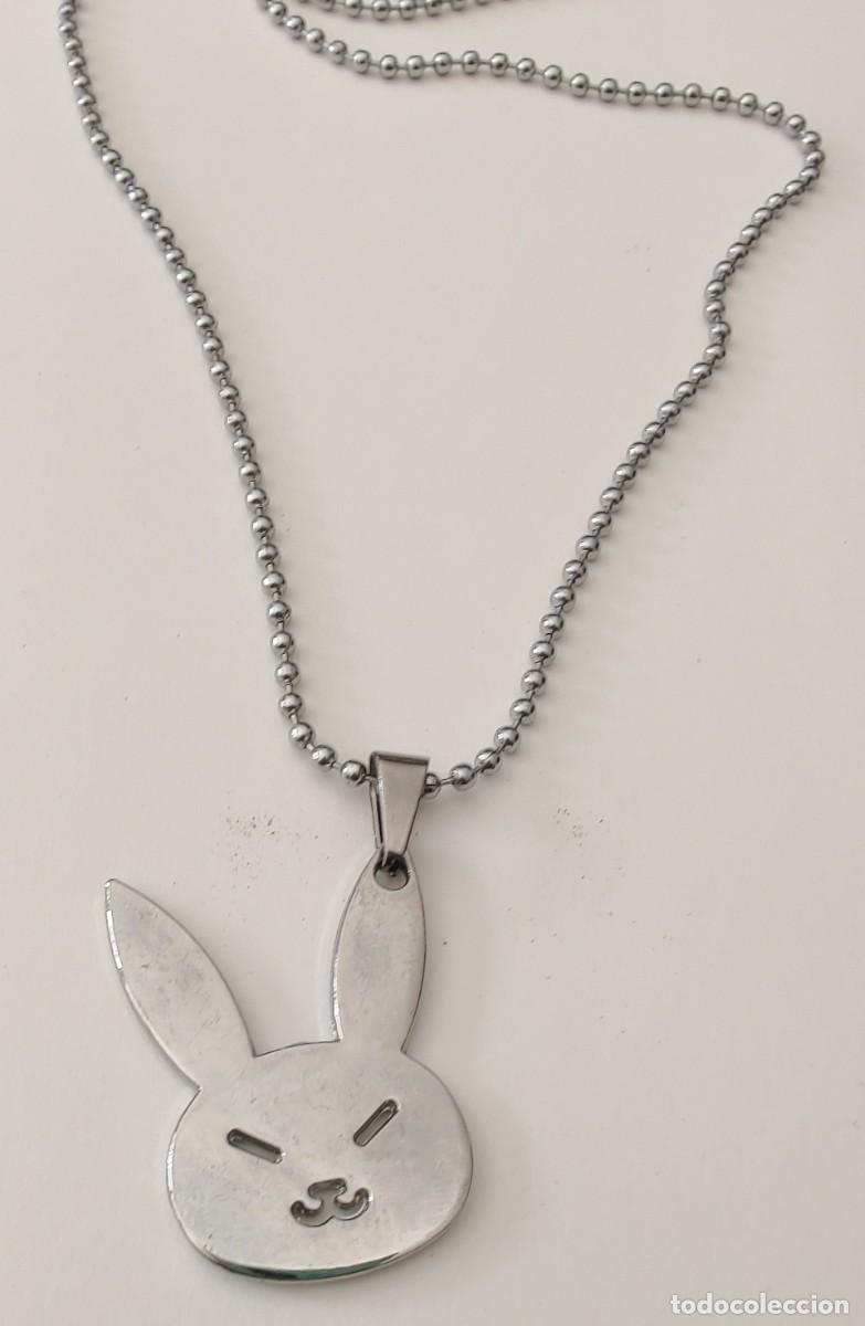 Joyeria: Collar acero inoxidable. Conejo. - Foto 1