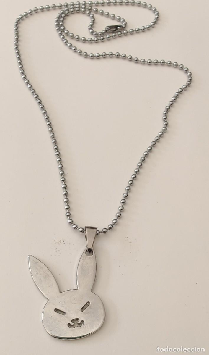 Joyeria: Collar acero inoxidable. Conejo. - Foto 4