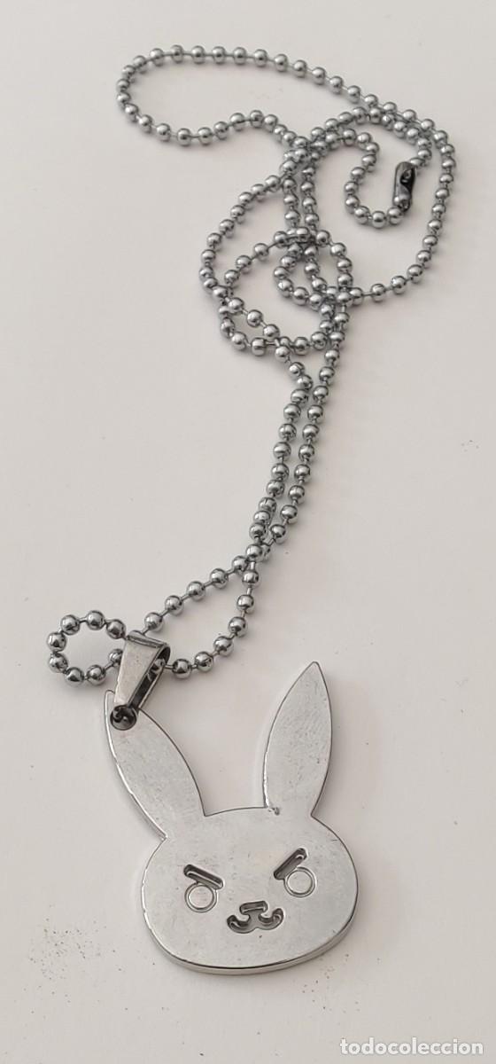 Joyeria: Collar acero inoxidable. Conejo. - Foto 5
