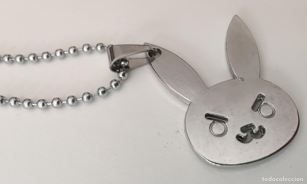 Joyeria: Collar acero inoxidable. Conejo. - Foto 6