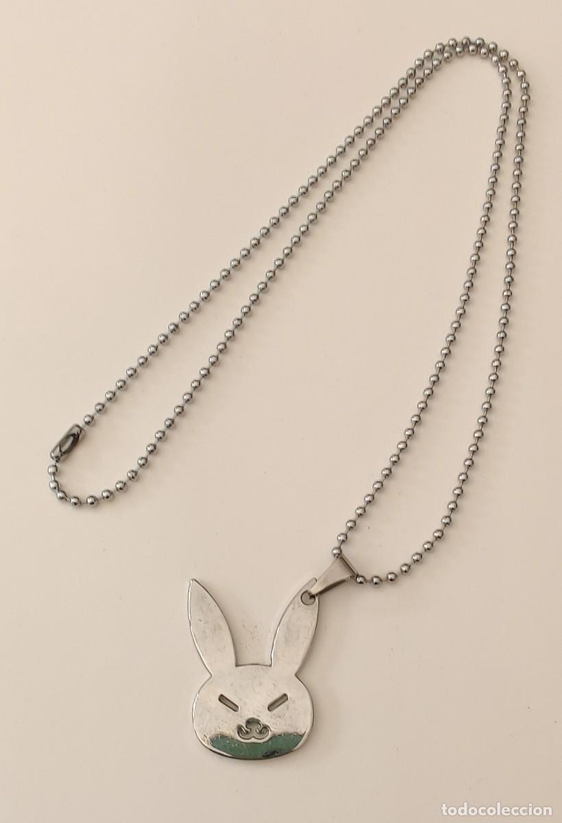 Joyeria: Collar acero inoxidable. Conejo. - Foto 9