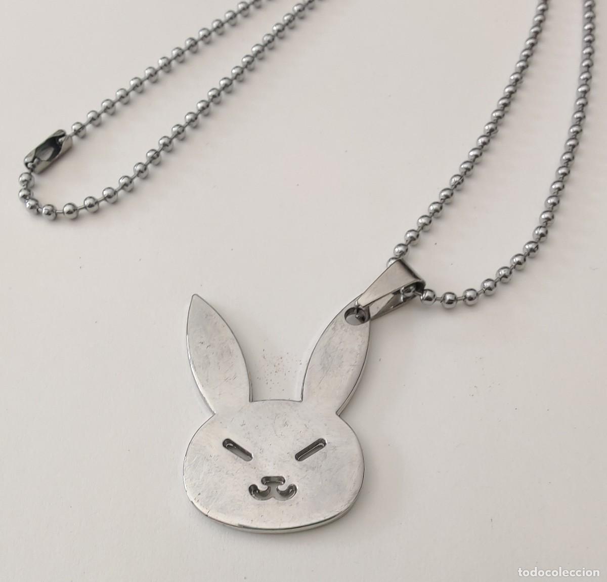 Joyeria: Collar acero inoxidable. Conejo. - Foto 12