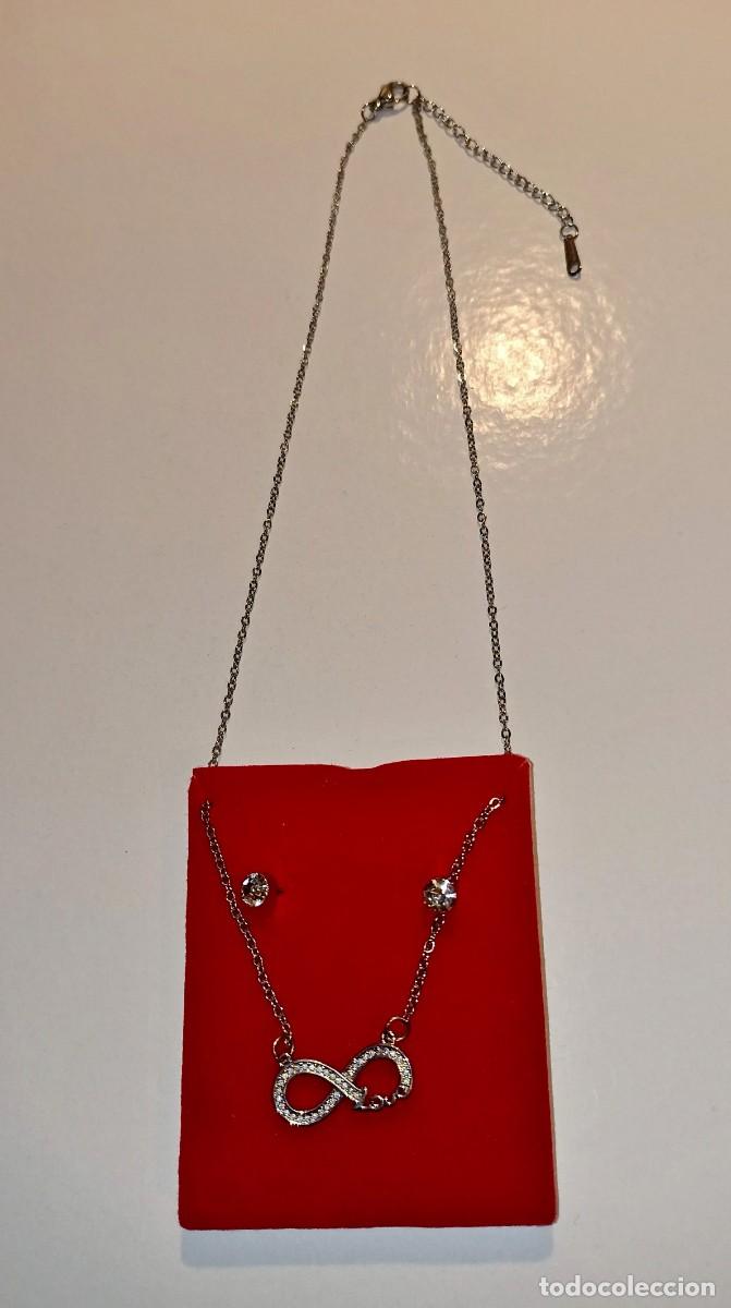 Joyeria: CONJUNTO DE COLGANTE Y PENDIENTES - Foto 2