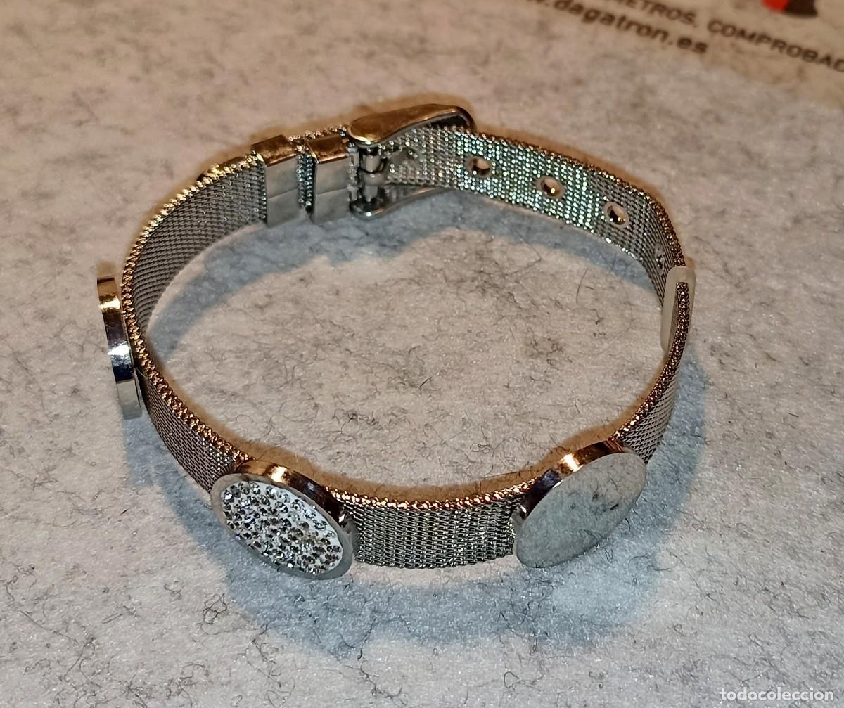 Joyeria: PULSERA PLATEADA CON BRILLANTES - Foto 2