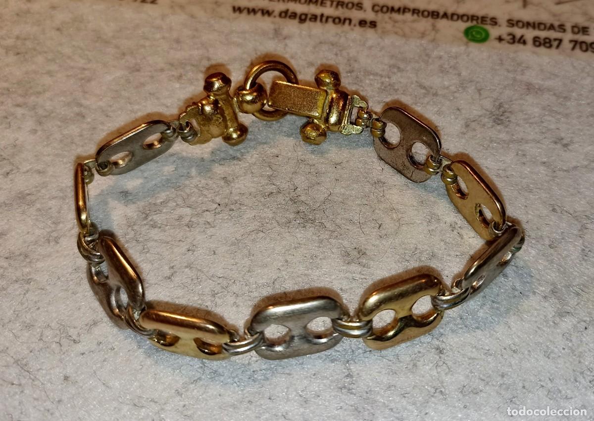 Joyeria: PULSERA PLATEADA Y DORADA - Foto 2