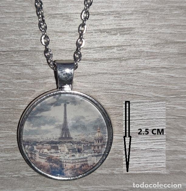 Joyeria: Collar Necklace con cabuch&oacute;n de Torre Eiffel (model 7) - Foto 1