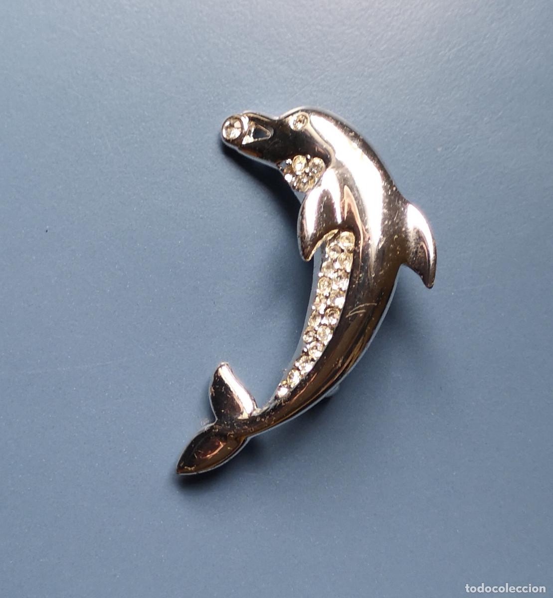 Joyeria: BROCHE PLATEADO CON BRILLANTITOS. SIN USAR. - Foto 1