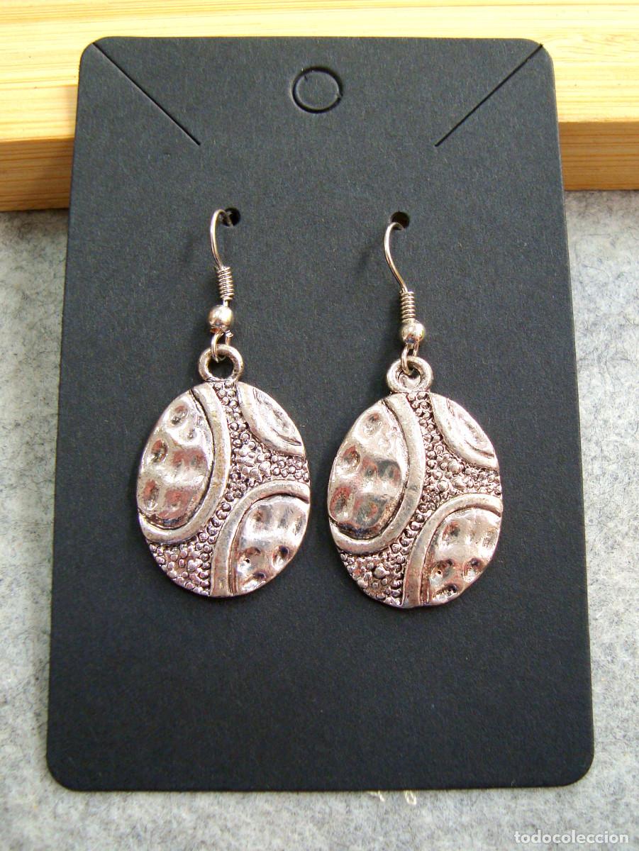 Joyeria: Pendientes color plata, A&ntilde;o 2000, Nuevos - Foto 1