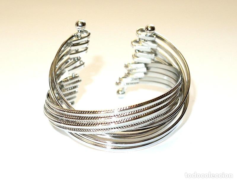 Joyeria: Brazalete color plata, A&ntilde;o 2000, Nuevo - Foto 1