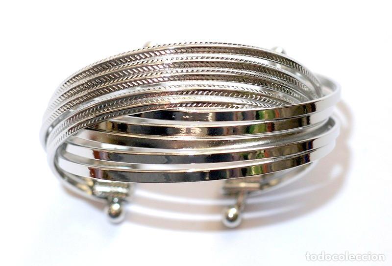 Joyeria: Brazalete color plata, A&ntilde;o 2000, Nuevo - Foto 2